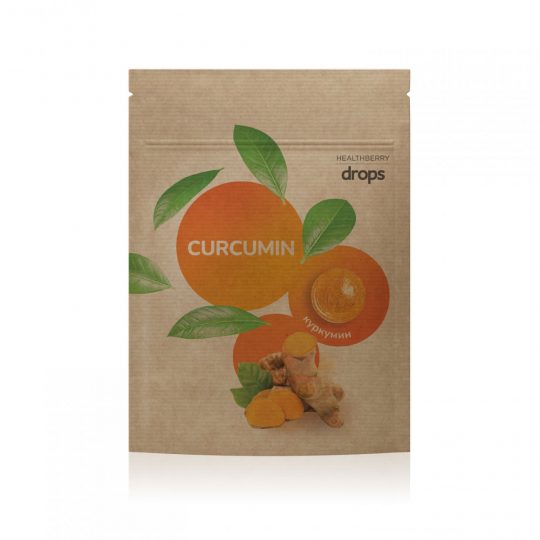 Леденцы «Куркумин» Healthberry, 12 шт.