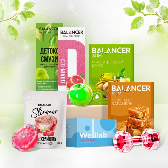 Набор участника для курса похудения «Сияй»